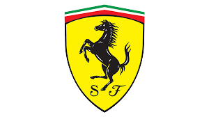 Logotipo de Ferrari la unica escuderia italiana del deporte