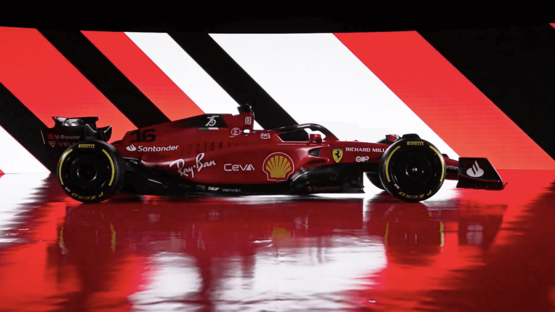 F1-75 ultimo auto de la escuderia italiana en 2023