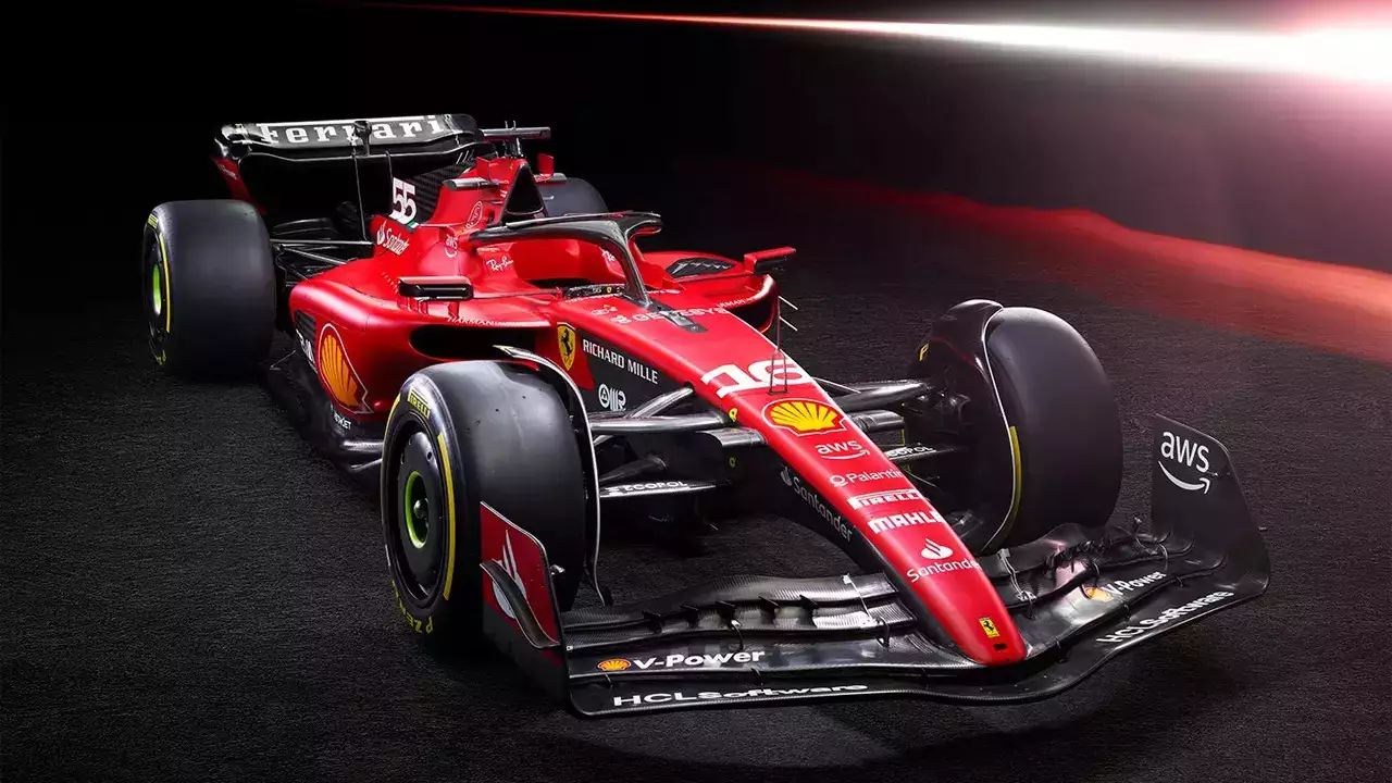 Trompa del F1-75 de este año 2023