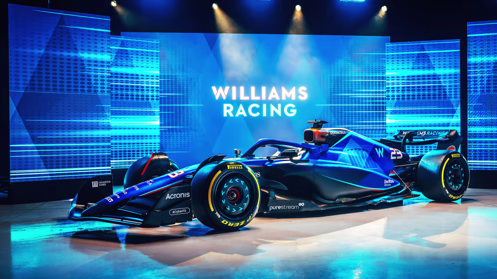 Fw45 en la exibicion de la pretemporada 2023