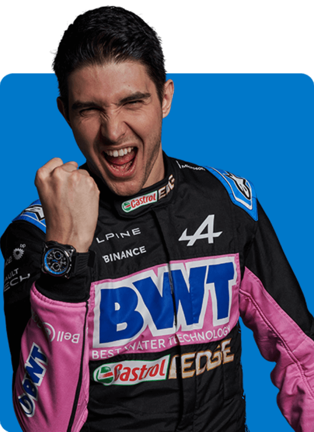 Esteban José Jean-Pierre Ocon-Khelfane, más conocido como Esteban Ocon, es un piloto francés de automovilismo. Fue campeón de Fórmula 3 Europea y GP3 Series. Debutó en Fórmula 1 en 2016 con Manor y más tarde compitió para Force India y Racing Point.