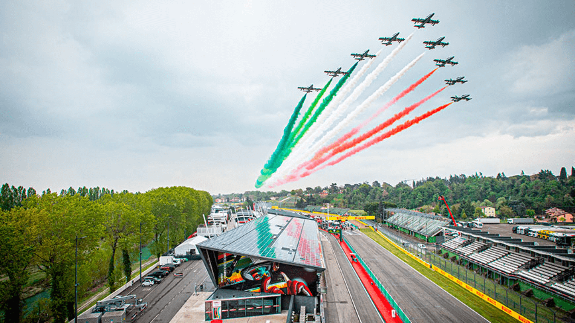 Presentacion inicio gran premio de imola