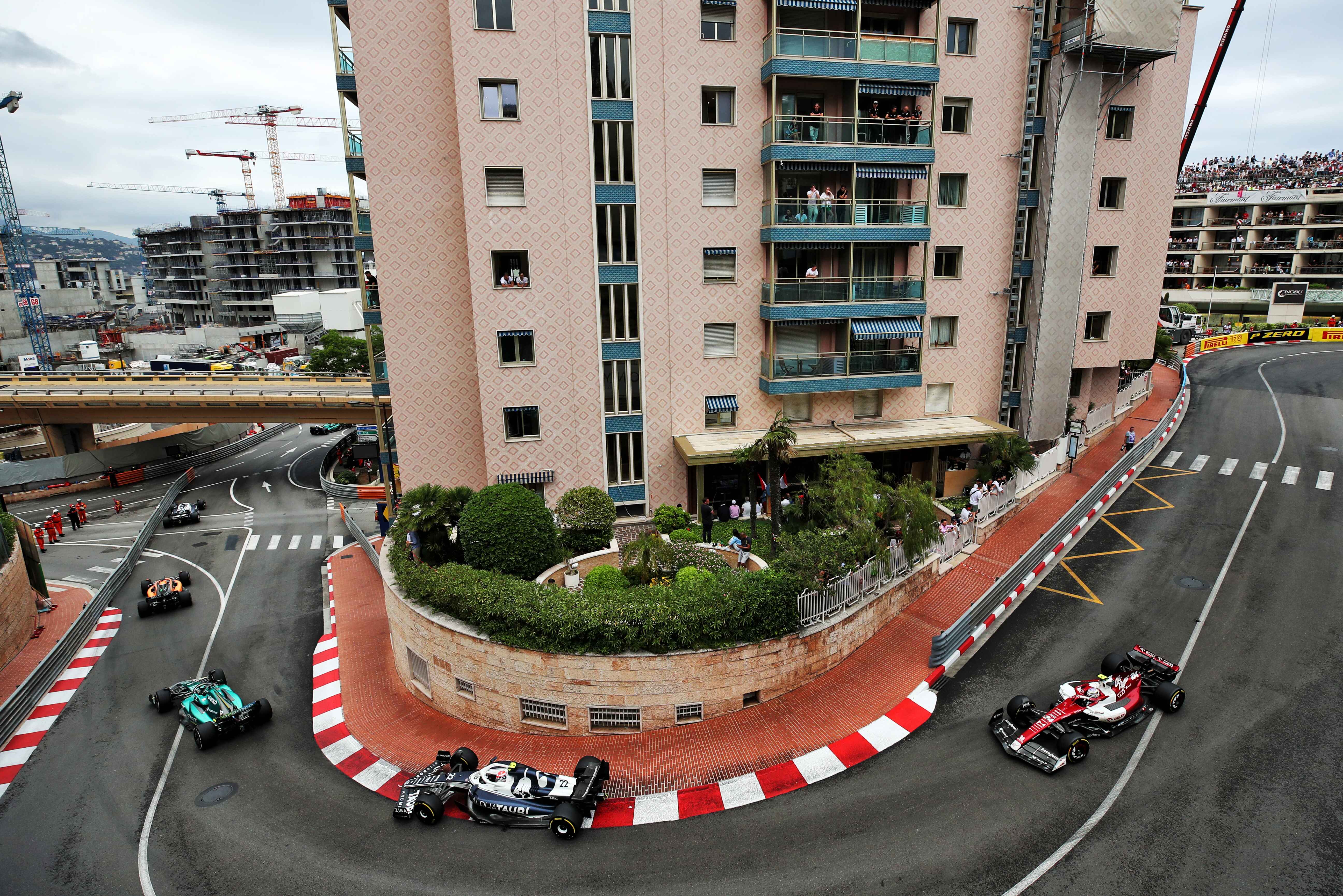 Fotografia de la curva 7 del circuito de monaco