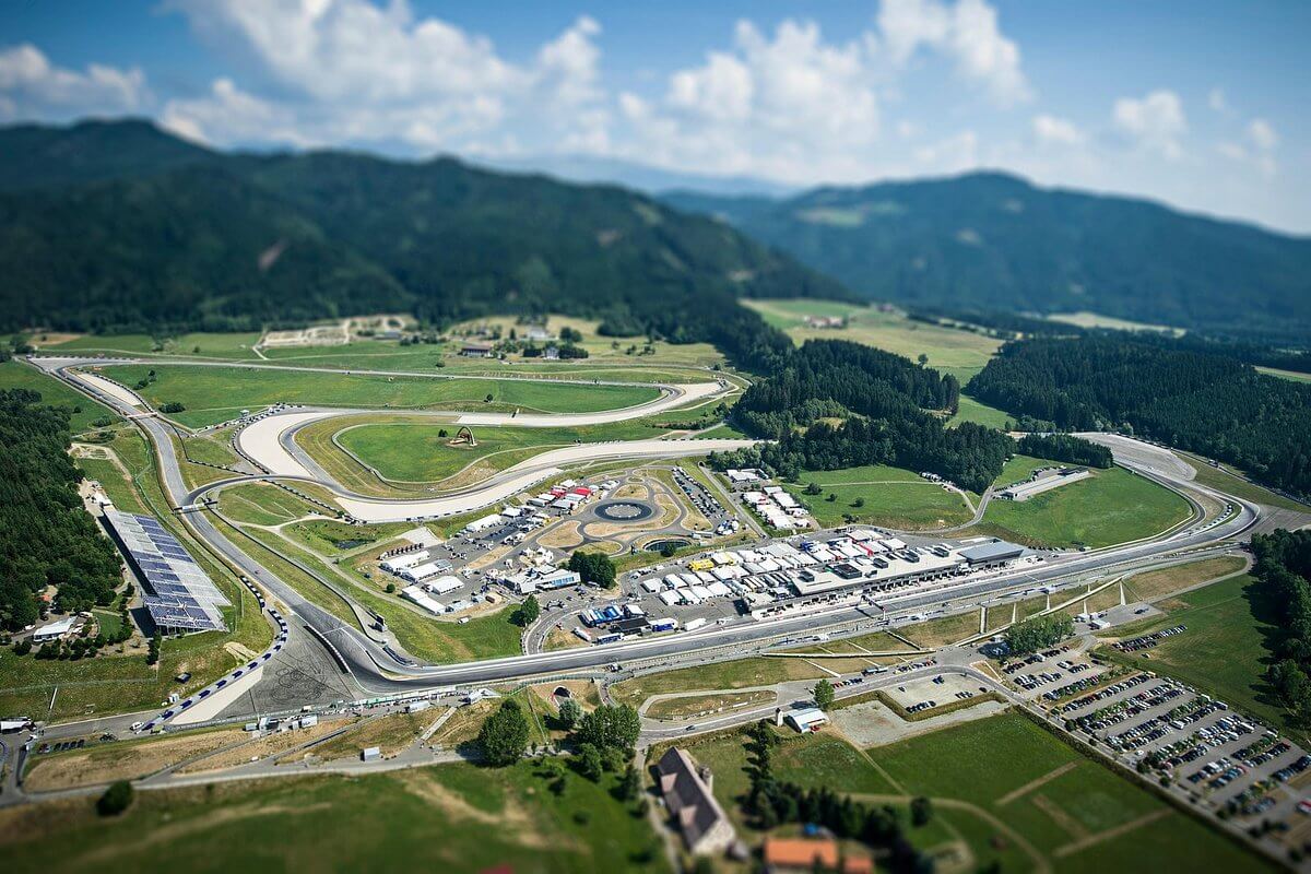 Fotografia aerea de Redbull Ring 