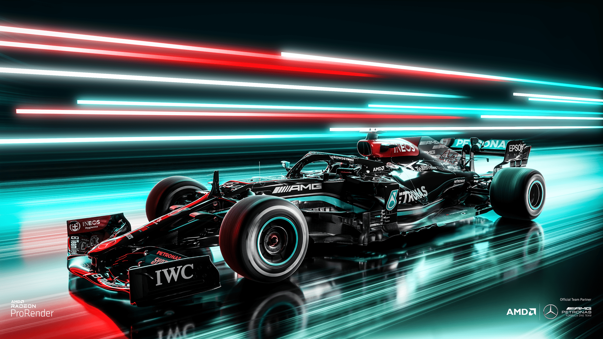 Mercedes la increible escuderia de Lewis Hamilton , Con la cual ha salido campeon 7 veces